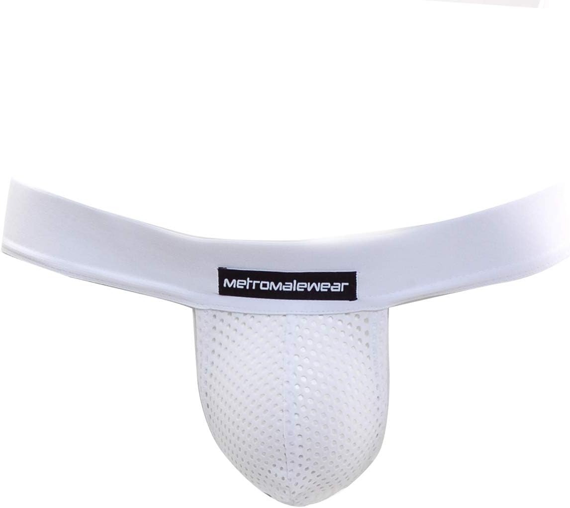 METROMALEWEAR Men's Fishnet Jock Strap
