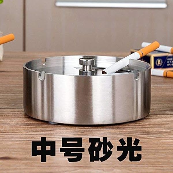 Aixiang 葉巻灰皿 風ファッションクリエイティブ们格ステンレススチール製の車で灰皿灰皿