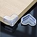 Baby Safety Corner Guards Infant QAHEART Safety Baby Table Safety Love shape Edge Satety Bumpers Clear Funiture Child safety Soft Collision Corner Protector Cushions 8PCS…