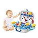 SainSmart Jr.. Kids Doctor Set 14 PCS, Pretend Medical Role Play with Portable Carry Case and Four Smooth Wheels