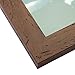 Craig Frames FM26WA1117C 1.26-Inch Wide Picture/Poster Frame in Smooth Grain Finish, 11 by 17-Inch, Dark Brown