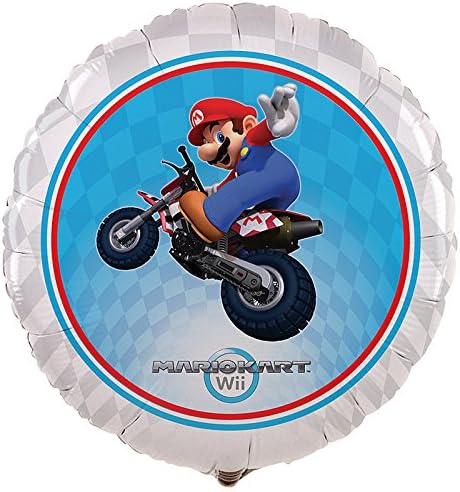 Cti Industries Corporation Mario Kart Wii Foil Balloon
