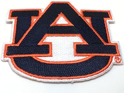 Auburn Tigers embroidered iron on patch
