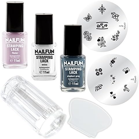 NAILFUN "Charming Colours" Stamping Kit