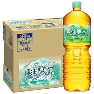 [Amazon限定ブランド]CCL 爽健美茶 ペットボトル 2LPET×8本