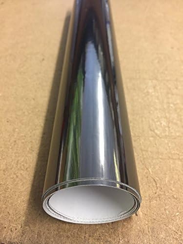 vgoltd Black Chrome Mirror Finish Car wrap Various Sizes (7m x 152cm)