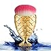 Start 4PC/Set Gold Brush Fish Scale Fishtail Powder Foundation Makeup Cosmetic All Shapes Brush
