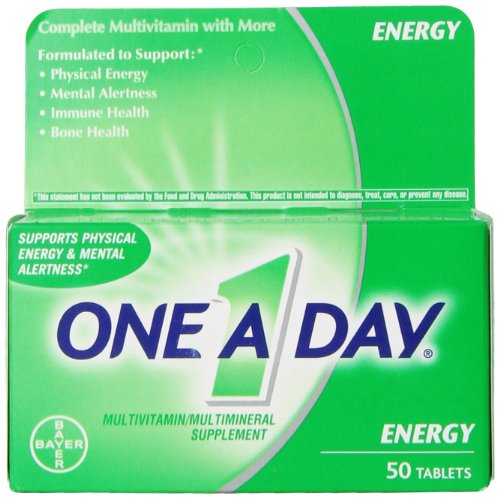 One-A-Day Energy Multivitamin, 50 Count One-A-Day Energy Multivitamin, 50 Count
