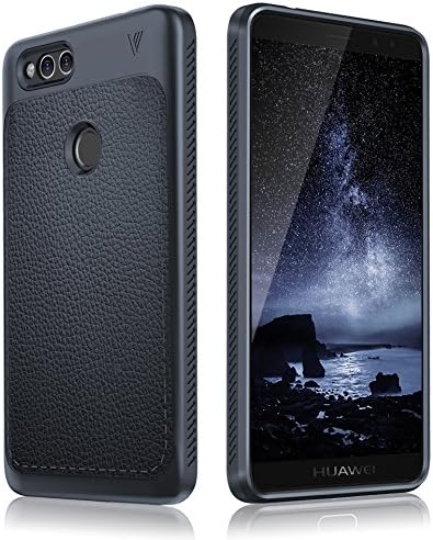 Honor 7X Case SunRemex Durable Armor with Full Body Protective and Heavy Duty Protection and 360 Degree Rotating Kickstand Design for Huawei Honor 7X Phone (Light Blue)