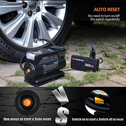 4 TACKLIFE+Inflator+Portable+Compressor+Flashlight