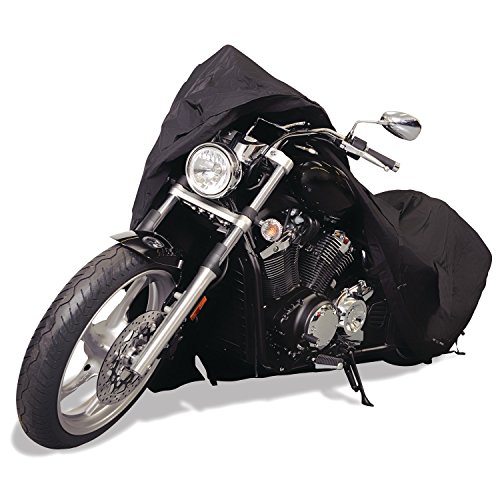 Budge Trailerable Motorcycle Cover Fits Motorcycles up to 114" Long (Black, Polyester)
