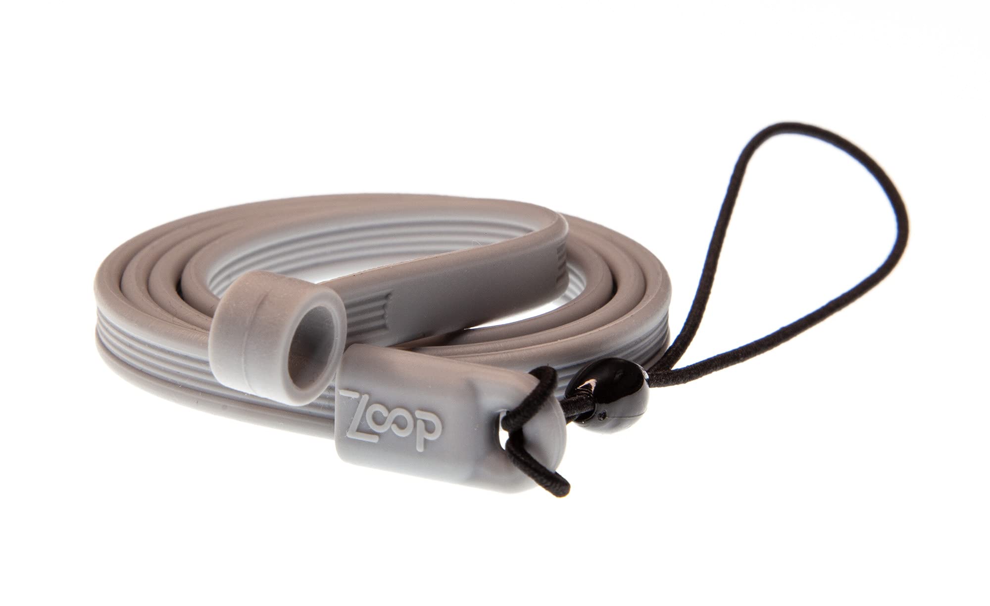 ZoopLoop Grey Silicone Scratchproof 20.75in Tether