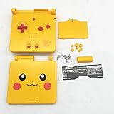 Junsi Replacement Yellow Limited Housing Shell Case Kit for GBA SP Gameboy Advance SP