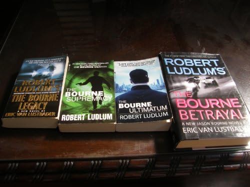 The Bourne Trilogy Series Collection Robert Ludlum 9 Books Set