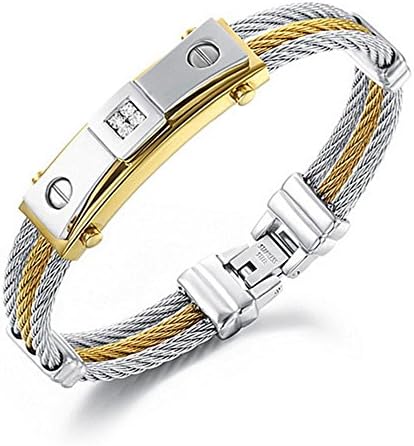 XIEXIE Super Cool Set Auger Male Hand Catenary of Fine Steel Personality is Made of Goods Jewelry , one size