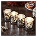 Votive Candle Holder-Set of 12 Wedding Centerpieces for Table, Mercury Glass Tealight Candle Holders Bulk for Birthday |Party |Home Decoration (Silver-1)
