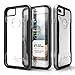 Zizo Shock Series Compatible with iPhone 8 Plus case Military Grade Drop Tested with Tempered Glass Screen Protector iPhone 7 Plus case Gray