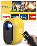 Mini Projector, ETOE Android 9.0 Projector with