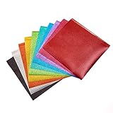 Glitter Heat Transfer Vinyl (HTV) - 10x Glitter Vinyl Sheets 10