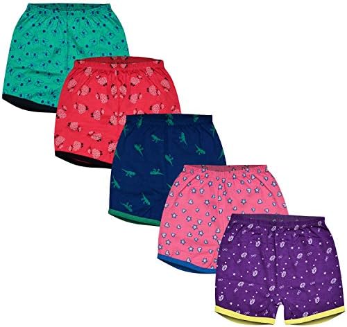 Unisex Cotton Shorts for Babies - Pack of 5