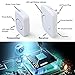 Wireless Doorbell, Waterproof Door Bell Kit with 1 doorbell sound and 1 working switch (Includes an alkaline battery), Operating at 500Feet, Adjustable Volume, 50 Chimes（white）