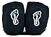 Nufoot Booties Men's Shoes, Foldable & Flexible Footwear, Fold and Go Travel Shoes, Yoga Socks, Indoor Shoes, Slippers, Black and Gray Stripe, X-Large