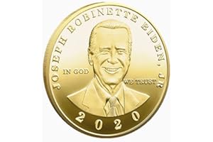 WOOER Joe Biden US 2020 President Election Commemorative Collection Coin (Gold)