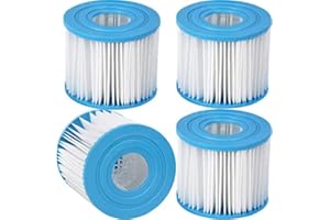 FILTREN Pool Filter Cartridge Type H Filter Cartrige Replacement. (4 Pack)