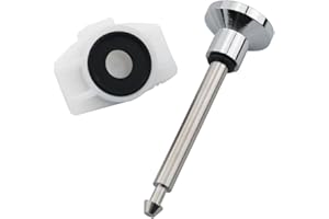 YHXiXi Bathtub Faucet Diverter Repair Kit, Includes 1 Diverter Stem, 1 Cup Seal and 1 Door, Bathroom Shower Bathtub Leak Faucet Repair Replacement Parts, Chrome Plated