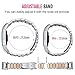 Oitom Stainless Steel Bands Compatilbe with Charge 2,Premium Stainless Steel SS Metal Replacement Watch Band Strap for Smart Fitness Watch(Silver/Rose Gold)