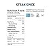 Fody Foods Vegan Steak Spice Blend | Flavorful Grilling Seasoning | Low FODMAP Certified | Gut Friendly No Onion No Garlic | IBS Friendly Kitchen Staple | Gluten Free Lactose Free Non GMO | 3.88 Ounce