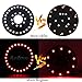 Spare Tire Light 3rd Third Brake Light Wheel Light for Jeep Wrangler 2007-2017