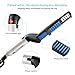 Electric Hair Comb, RIOFLY Quick Beard Hair Styler Comb, Electric Beard Straightener for Men, Multifunctional Hair Comb Curling Iron, Men's Professional Quick Hair Styler