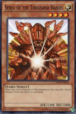 Yu-Gi-Oh! - Senju of the Thousand Hands (AP07-EN016) - Astral Pack: Booster Seven - Unlimited Edition - Common