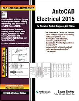 Autocad Electrical 2015 For Electrical Control Designers Amazon Co Uk 9781936646913 Books Autocad Electrical 2015 For Electrical Control Designers Amazon Co Uk 9781936646913 Books