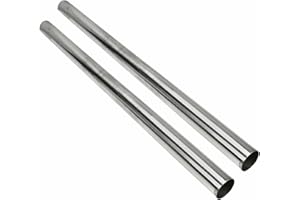 PRUNKUAR 4 Inch Straight Pipe Stainless Steel T304 Tubing Piping 48 Inch Long 4'' OD Tailpipe DIY Pipe - 2PCS
