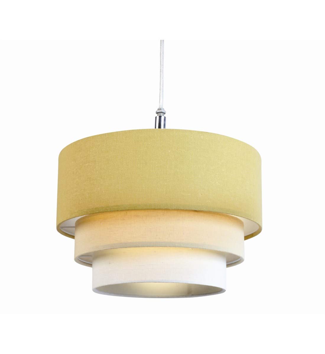 Village at home 3-Tier Pendant Lamp, Ochre, 42 W