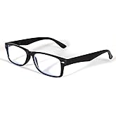 MAXJULI Reading Glasses Blue Light Blocking,Readers for Women Men Anti Glare Filter Lightweight Eyeglasses 5005