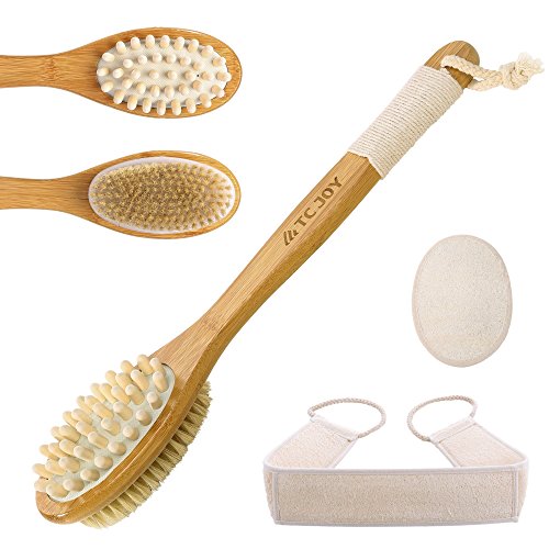 Mua TC Joy Long Handled Bath Brush Set with Two Loofah Sponges Body