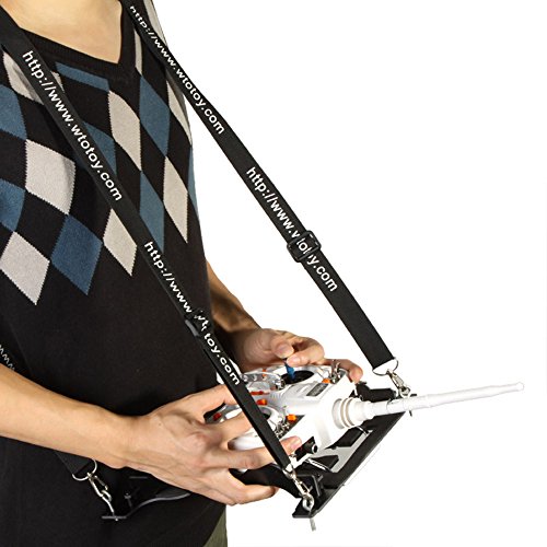Andoer Universal RC Transmitter Pallet Tray Holder Bracket Stand with Neck Strap for Futaba JR