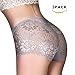 BOSSXIN Women's Sexy Lace Comfort Revolution Seamless Halo Brief Panty