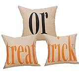 iPhone GEN MAI GOU Decemter Trick or Treat Pumpkin Halloween Cotton Linen Home Decor Throw Pillow Covers 1818
