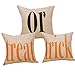 iPhone GEN MAI GOU Decemter Trick or Treat Pumpkin Halloween Cotton Linen Home Decor Throw Pillow Covers, 1818