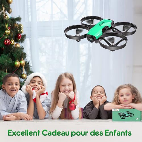 Loolinn | Drone with Camera for Children Gift (8+) - Mini Drone, Remote Controlled Flight, Easy to Flight, Two Batteries, C0 Approved Certification (Gift for Boys and Girls)