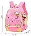 Mysticbags Cat Face Waterproof Kids Backpack School Book Bag for Primary Girls Students, Pink