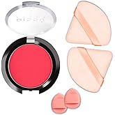 Beetbul Makeup Kit – Bissú Blush 4g with 2 Velvet Puff & 2 Finger Puffs (Colors/Styles May Vary) (30 Spicy Watermelon)