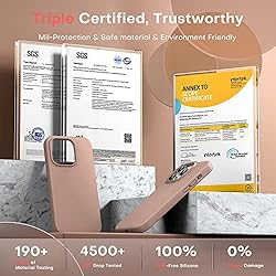 TOCOL [5 in 1] for iPhone 14 Pro Max Case, 2 Screen