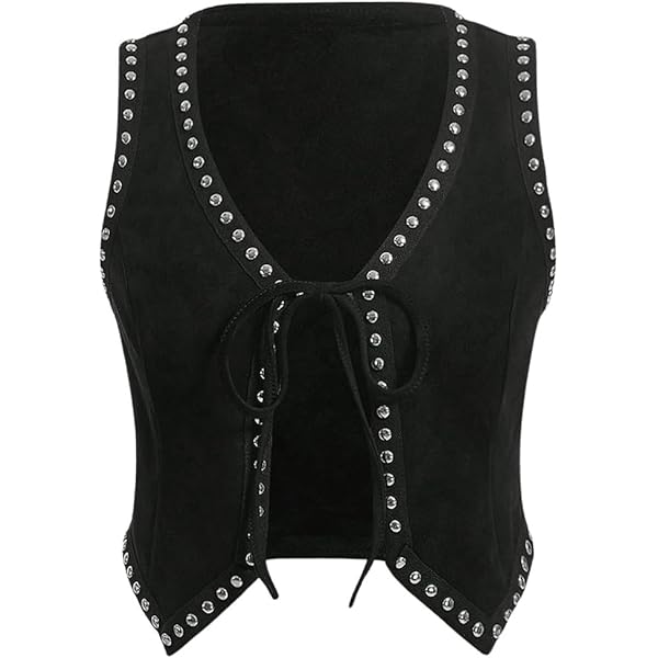 トップス S cow lace up vest Theredthread THEREDTHREAD / ザレッドスレッド】S cow lace up vest