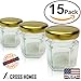 25 Set Magnetic Spice Jars for Refrigerator Hexagon Glass Spice Jars with Magnetic Lids, Shaker, Spice Labels, Magnetic Glass Spice Containers for RV Travel Trailer Kitchen Fridge Cabinet Wall mount