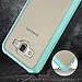 J7 Case, LK [Air Hybrid] Ultra Slim Shockproof [Crystal Clear] Back Protective Case + TPU Bumper Cover for Samsung Galaxy J7 (Mint)
